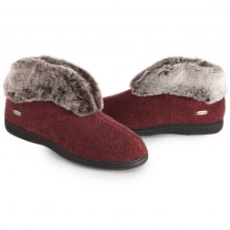 Acorn Slippers and Socks - Chinchilla Bootie For Women