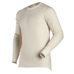 Coldpruf - Men's Tall Sized Authentic Wool Plus Long Sleeve Crew