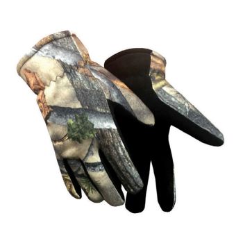 Deer Suede Leather Palm Gloves
