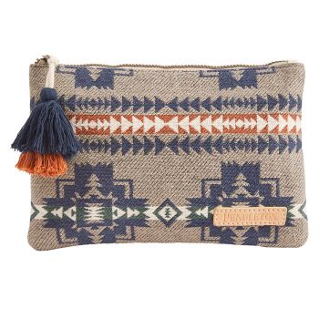 Chief Joseph Taupe Zip Pouch
