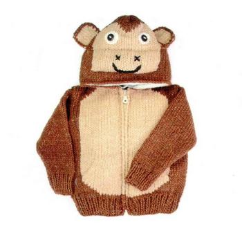 Monkey Kid's Animal Sweater