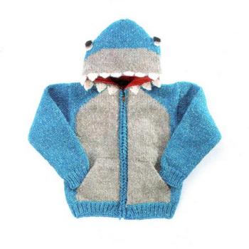 Shark Kid's Animal Sweater