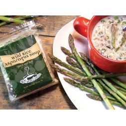 The Secret Garden - Creamy Wild Rice Asparagus Soup