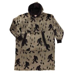  - Sasquatch Bigfoot Oversized Blanket Hoodie