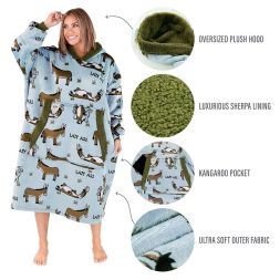 Lazy Ass Oversized Blanket Hoodie