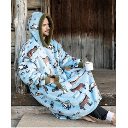 Lazy Ass Oversized Blanket Hoodie