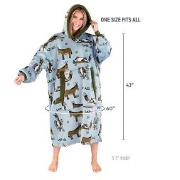 Lazy Ass Oversized Blanket Hoodie