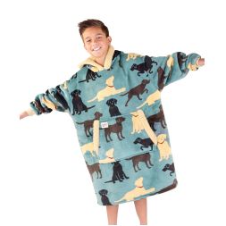  - Labs Kid Oversized Wearable Blanket Hoodie