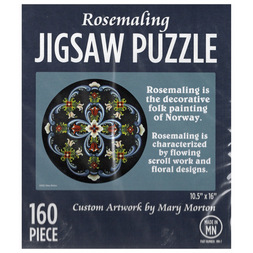 Mary Morton - Rosemaling Jigsaw Puzzle