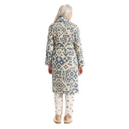 Blue Ridge Cotton Terry Velour Bathrobe