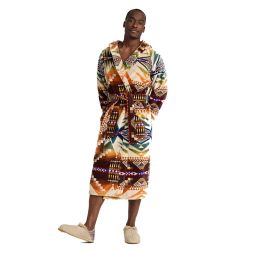  - Unisex Mystic Lake Cotton Terry Velour Bathrobe