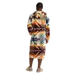 Unisex Mystic Lake Cotton Terry Velour Bathrobe