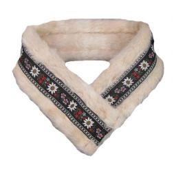 Polar Mitts - Fur with Trim Headband with Velcro