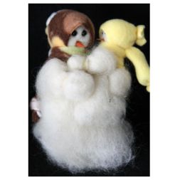 Original Wooly Snowman - Tell You a Secret - Wooly® Primitive Snowman