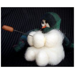 Original Wooly Snowman - Sizzling Dog - Wooly® Primitive Snowman