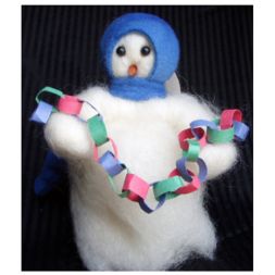 Original Wooly Snowman - Counting Down - Wooly® Primitive Snowman