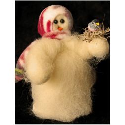 Original Wooly Snowman - Welcome Spring - Wooly® Primitive Snowman